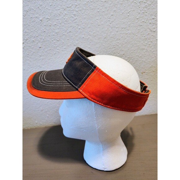 Richardson 775 Adjustable Clemson Tigers Orange Visor Hat NCAA Fast Shipping - Picture 9 of 10